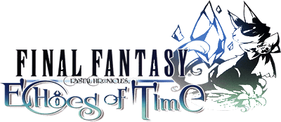 Final Fantasy Crystal Chronicles: Echoes of Time title screen for Wii